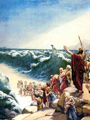 Moses Parts the Red Sea