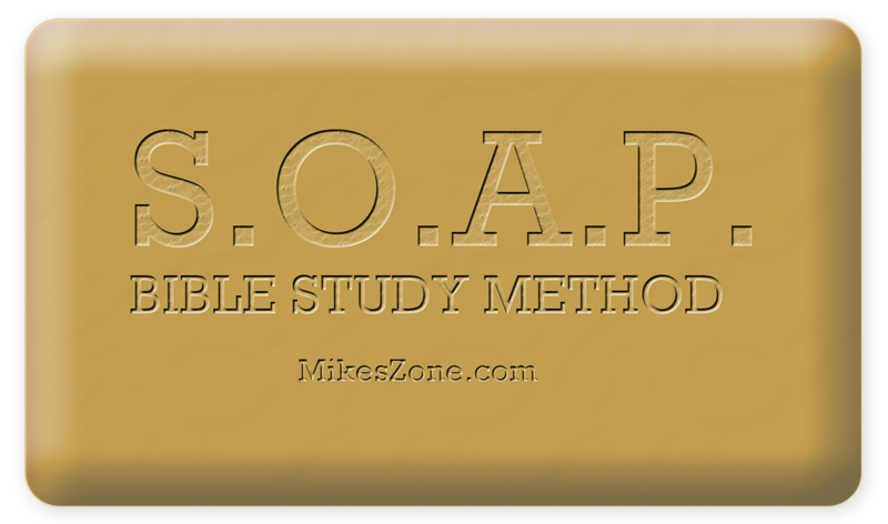 S.O.A.P Bible Study Method
