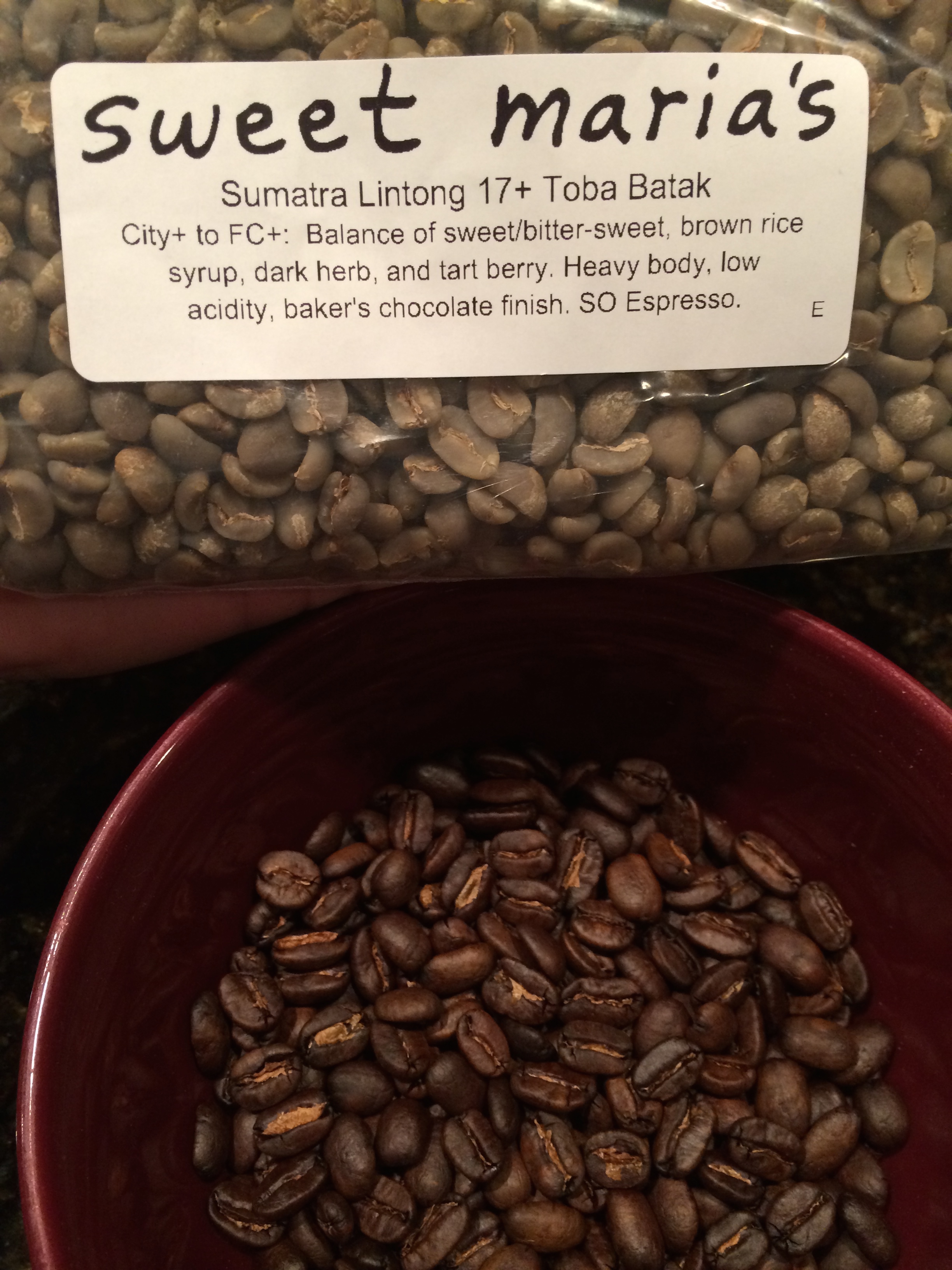 Behmor 1600 Roast Profile -Burundi Coffee - Sweet Maria's Coffee