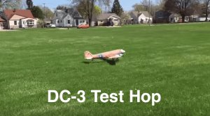 DC-3 Test Hop